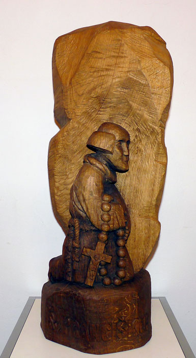 V. Butkus - Šv. Pranciškus, 2011 m. konkurso nugalėtojo darbas