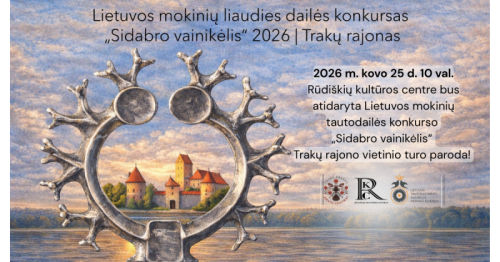 Sidabro vainikelis Trak paroda 500